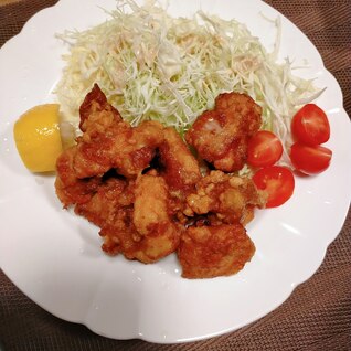 定番の醤油唐揚げ